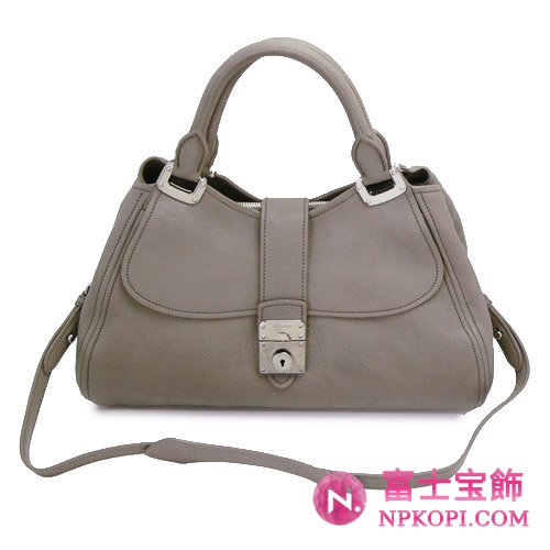 MIUMIU ミュウミュウ 2Way ショルダーバッグ レディース  レザー グレイッシュブラウン RN0779 MADRAS ARGILLA