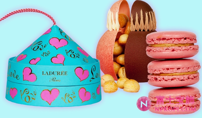 LADURÉE｜ラデュレ　男性と女性をイメージしたバレンタイン限定スイーツ登場