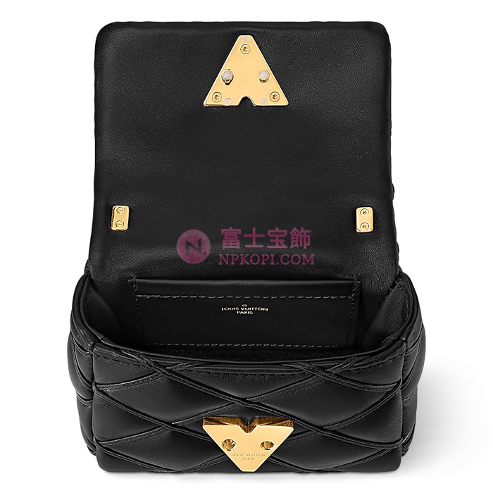 ルイヴィトン ブラックPICO GO-14 ラムレザー M23625