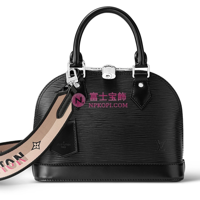 ルイヴィトン ブラック エピ･レザー アルマ BB M59217