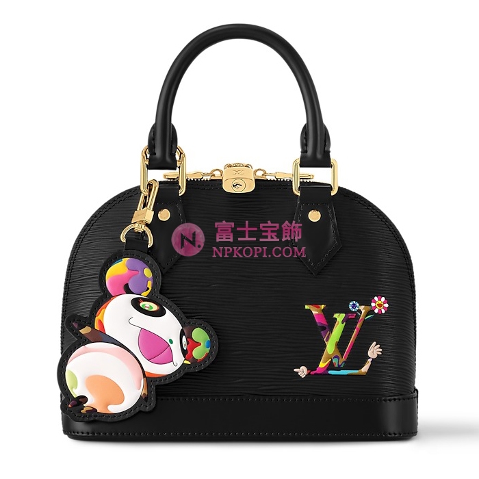 ルイヴィトン ブラック新作LV × TM アルマエピ･レザー BB M13670