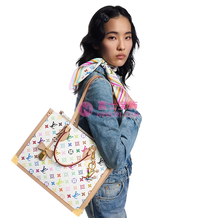 ルイヴィトン モノグラム･キャンバス 新作 LV × TM オンザゴー･トランク MM  M13079