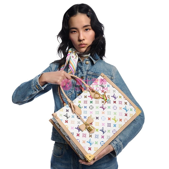 ルイヴィトン モノグラム･キャンバス 新作 LV × TM オンザゴー･トランク MM  M13079