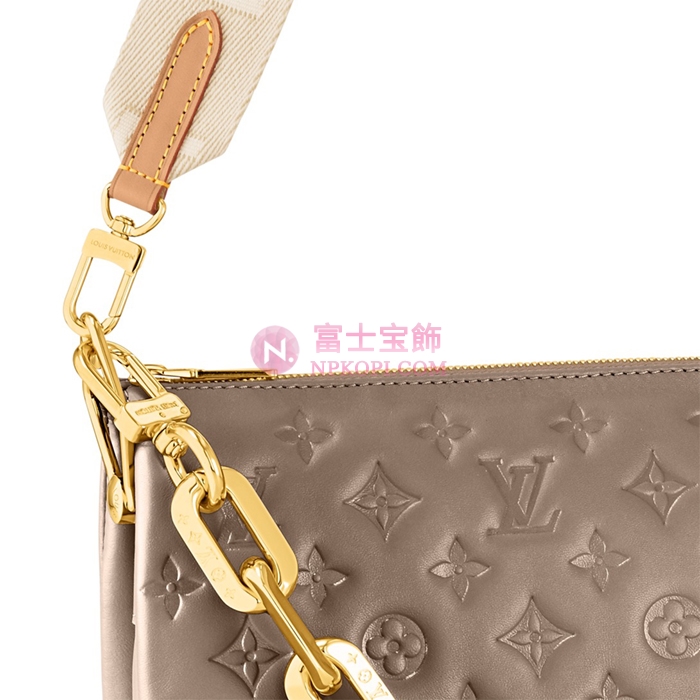 ルイヴィトンモノグラム･パターン クッサン MMラムレザー M21276