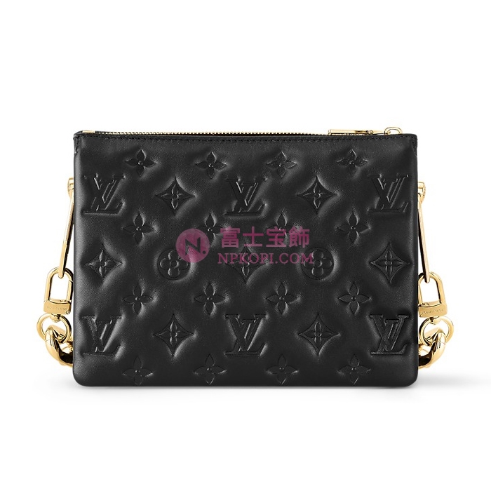 ルイヴィトン モノグラム･パターン クッサン BBブラックM21259