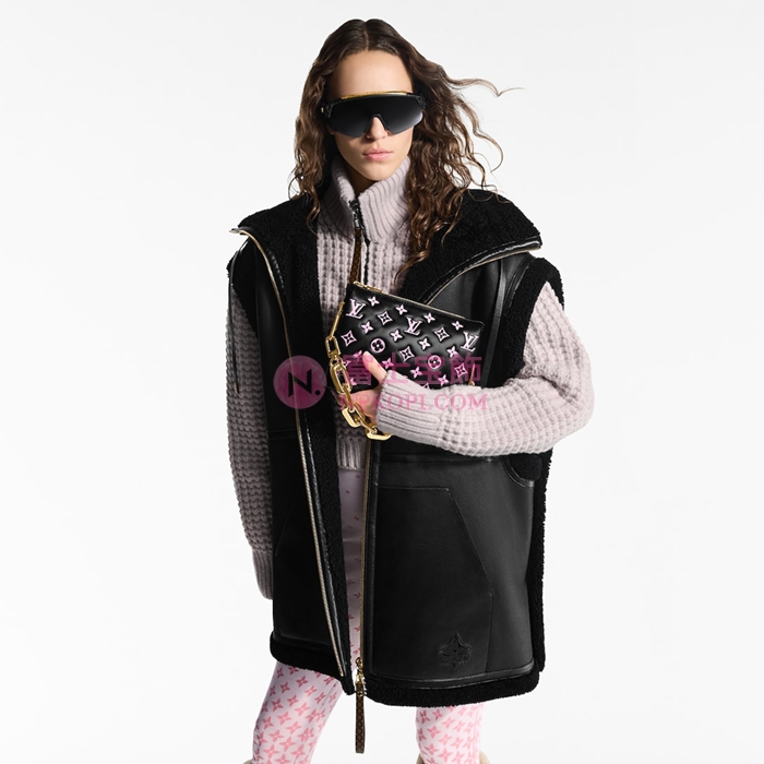 ルイヴィトン  LV SKI クッサン BB ブラック / ピンクM12159