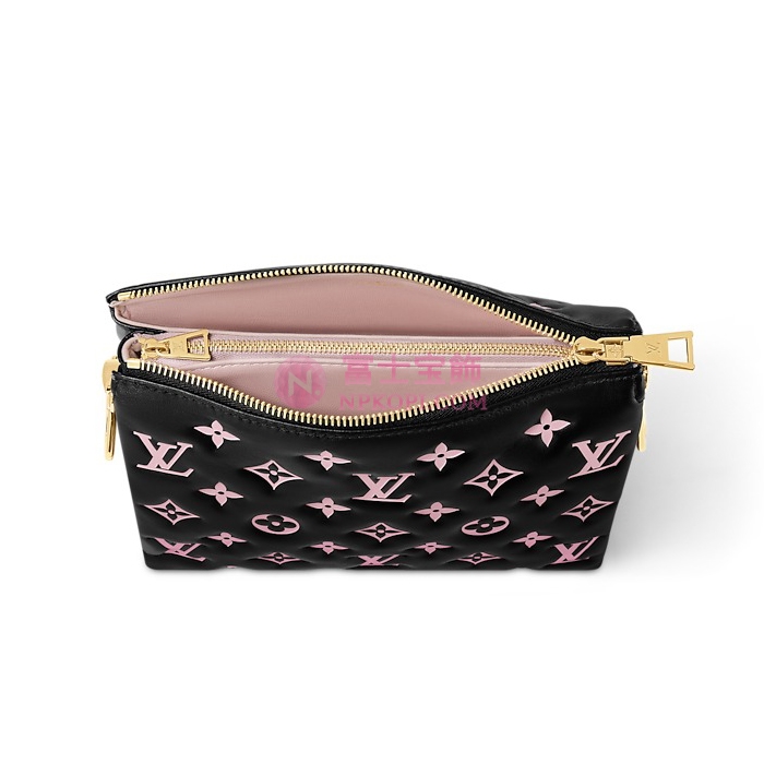 ルイヴィトン  LV SKI クッサン BB ブラック / ピンクM12159