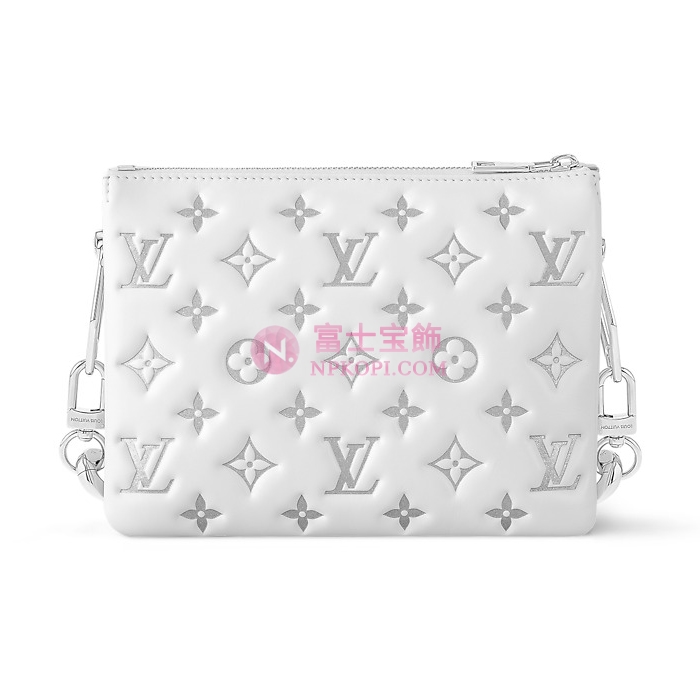 ルイヴィトン モノグラム･パターン LV SKI クッサン BB ホワイトM11957
