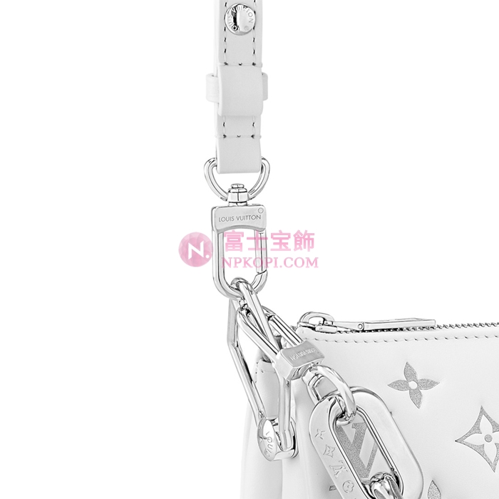 ルイヴィトン モノグラム･パターン LV SKI クッサン BB ホワイトM11957
