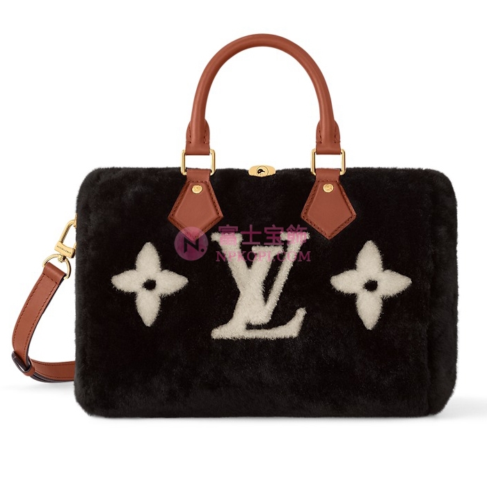 ルイヴィトン LV SKIスピーディ･バンドリエール 25 クレーム M11797