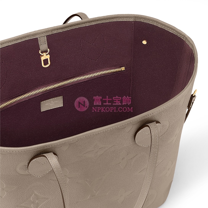 ルイヴィトン トゥルトレールグレー ネヴァーフル MM M45686