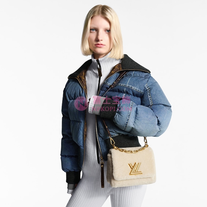 ルイヴィトン シアリング LV SKIツイスト PM クレーム M12777