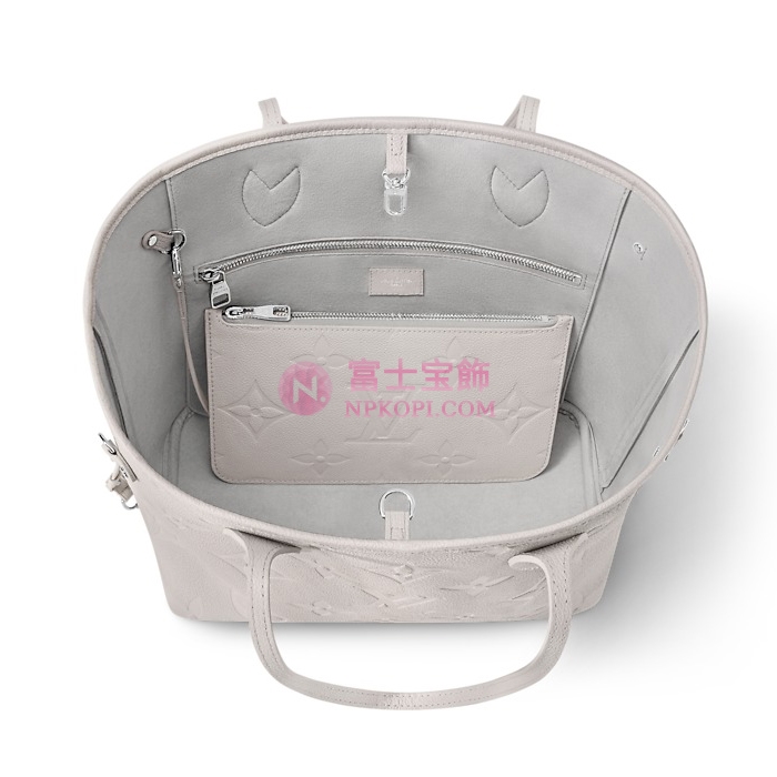 ルイヴィトン モノグラム ネヴァーフル MM ブルームグレー M13758