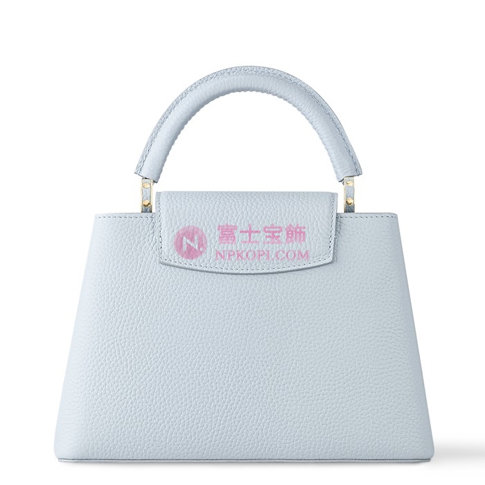 ルイヴィトン トリヨンレザー カプシーヌ BBブルーオランプM24656