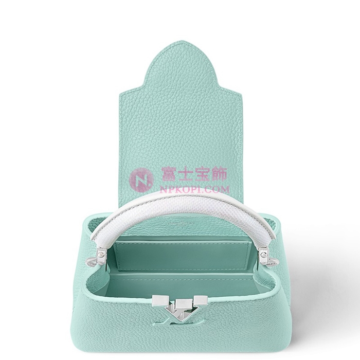 ルイヴィトン カーフレザー カプシーヌ MINI N85829
