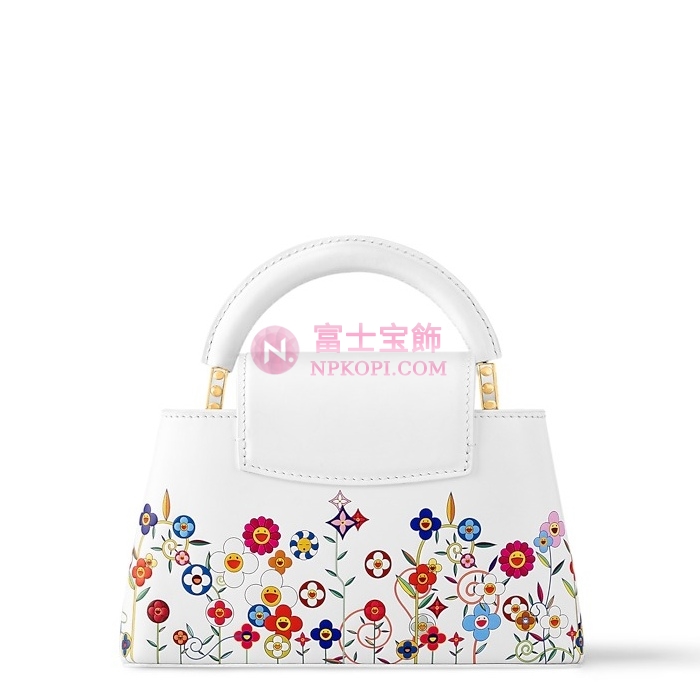ルイヴィトン 新作LV × TM カプシーヌ EW MINI ホワイト M13246