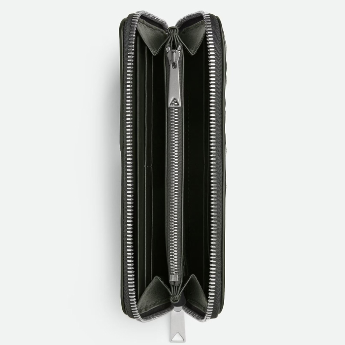 ボッテガヴェネタ財布メンズイントレチャート ダイアゴナル ジップアラウンドウォレット818103V57M13009