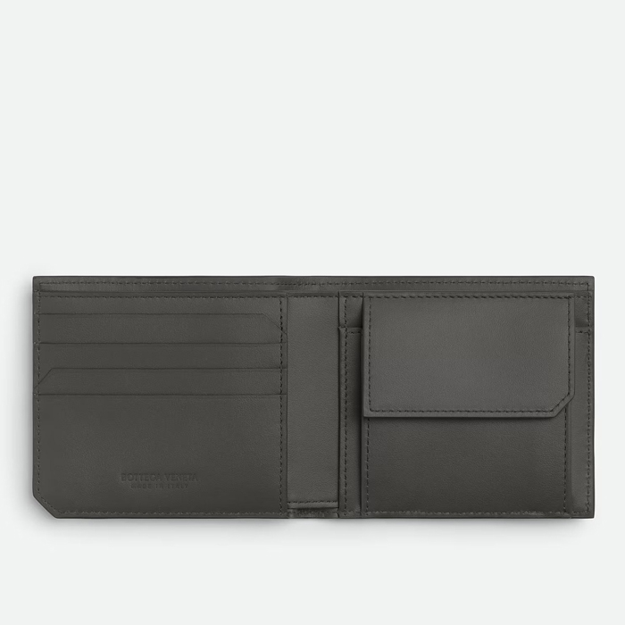 ボッテガヴェネタイントレチャート ピッコロ コインパース付き二つ折りウォレット805654V5I411361