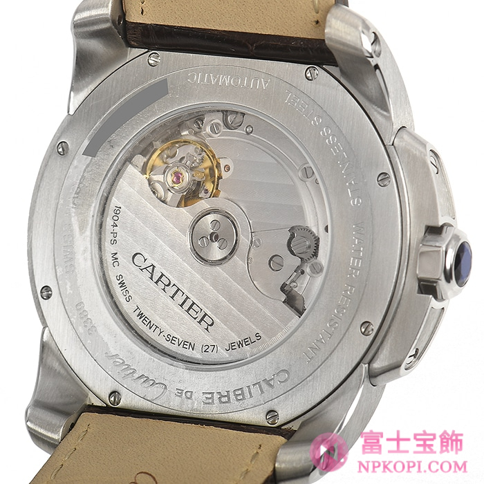 カルティエ自動巻きカリブル ドゥ カルティエ W7100039