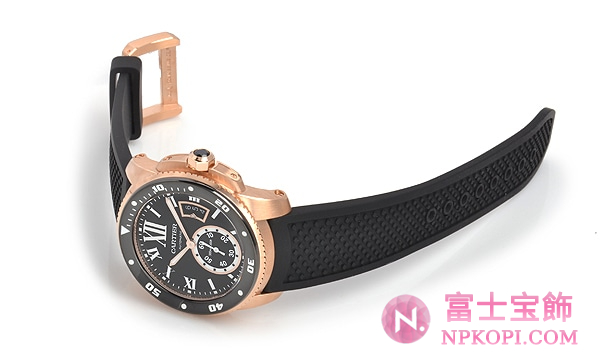 カルティエ自動巻きカリブル ドゥ カルティエ ダイバー W7100052