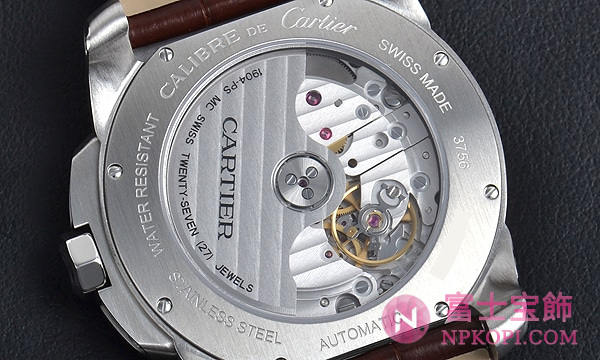 カルティエ自動巻きカリブル ドゥ カルティエ 38mm W2CA0002