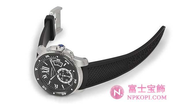 カルティエ自動巻きカリブル ドゥ カルティエ ダイバー W7100056
