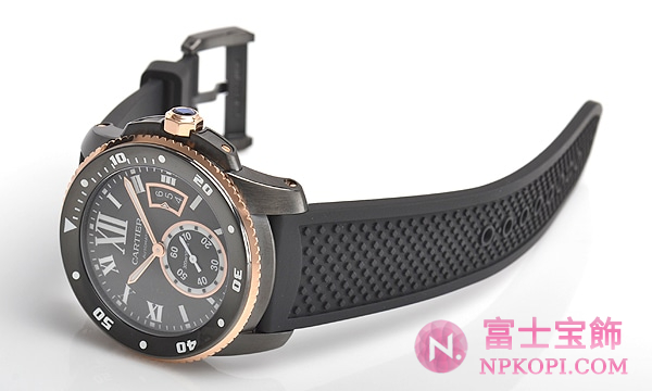 カルティエ自動巻きカリブル ドゥ カルティエ ダイバー W2CA0004