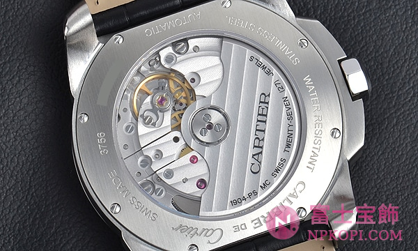 カルティエ自動巻きカリブル ドゥ カルティエ 38mm WSCA0003