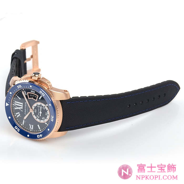カルティエ自動巻きカリブル ドゥ カルティエ ダイバー WGCA0009