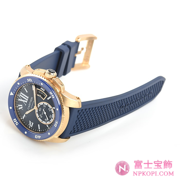 カルティエ自動巻きカリブル ドゥ カルティエ ダイバー WGCA0010