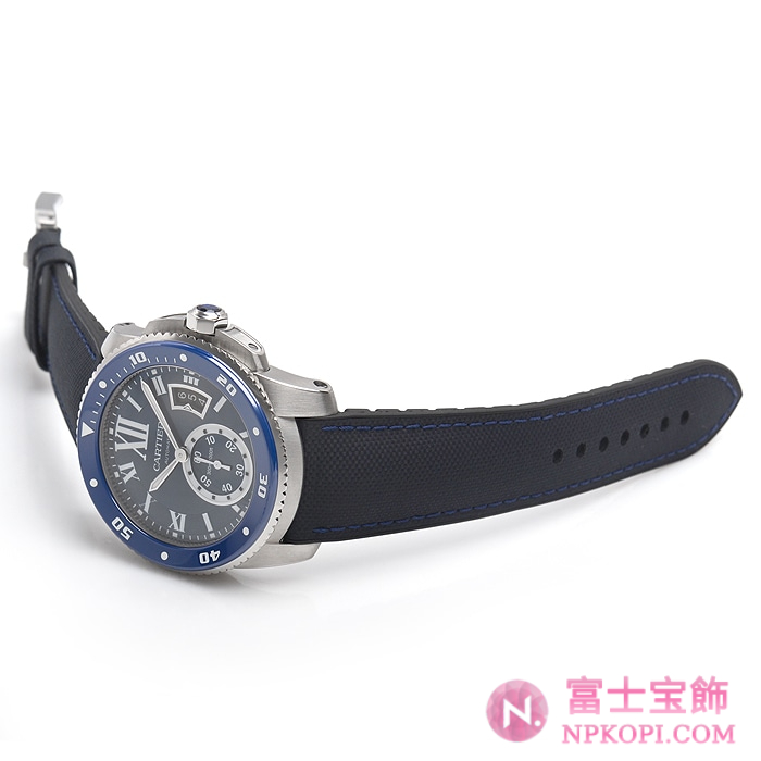 カルティエ自動巻きカリブル ドゥ カルティエ ダイバー WSCA0010