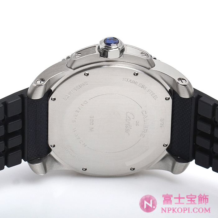 カルティエ自動巻きカリブル ドゥ カルティエ ダイバー WSCA0010