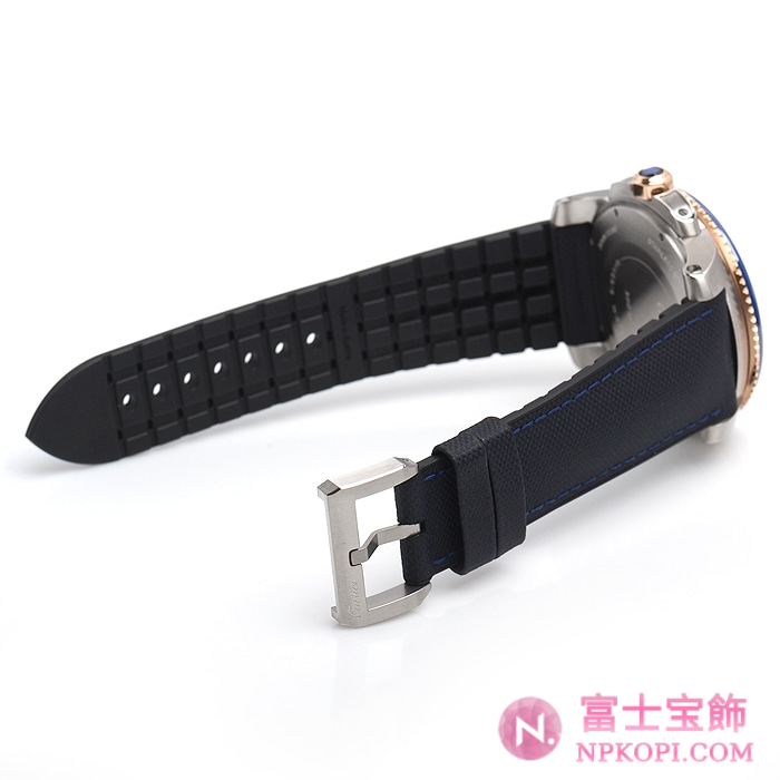 カルティエ自動巻きカリブル ドゥ カルティエ ダイバー W2CA0008