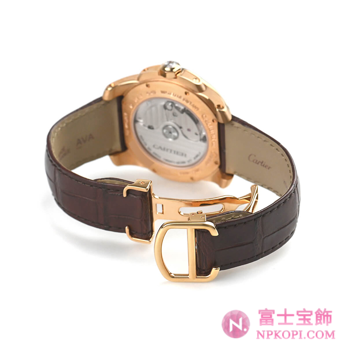 カルティエ自動巻きカリブル ドゥ カルティエ 38mm WF100013