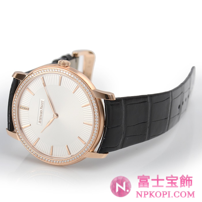 オーデマ ピゲ自動巻きジュール オーデマ エクストラシン 41mm 15182OR.ZZ.A102CR.01