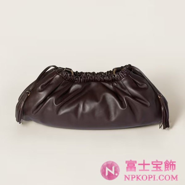 ミュウミュウジョワ ナッパレザー バッグ5BC180_ACSW_F0NBL_V_OOO