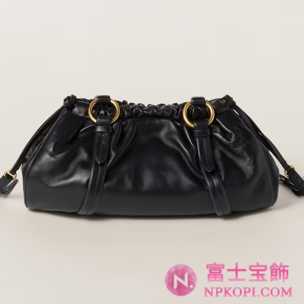 ミュウミュウジョワ ナッパレザー バッグ5BG306_2CSW_F0002_V_OOO