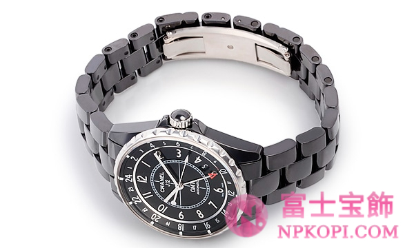 シャネルJ12時計コピーメンズ 自動巻き GMT 38MM H3102
