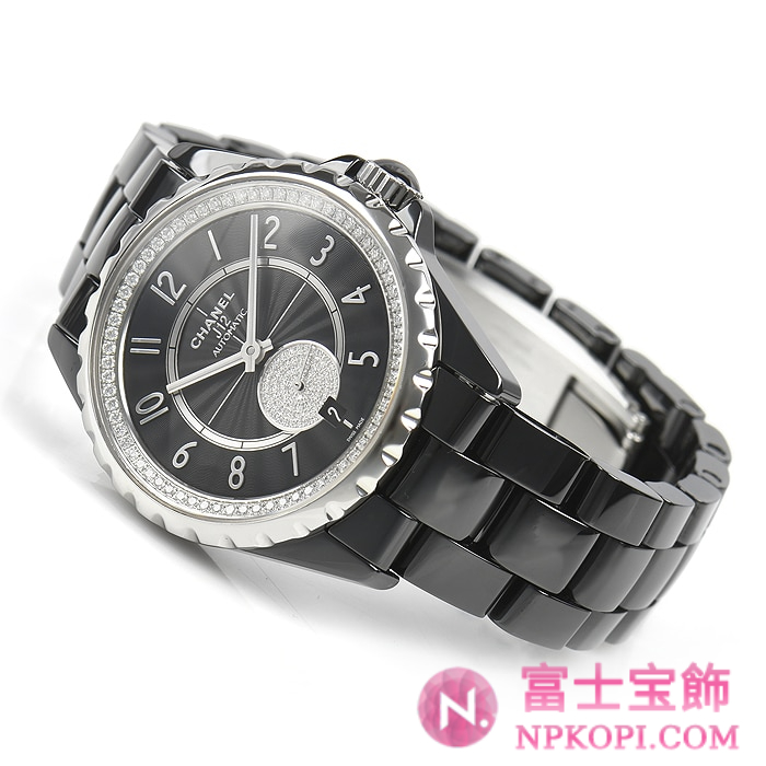 シャネルJ12時計コピーメンズ 自動巻き-365 ダイヤモンド H3840