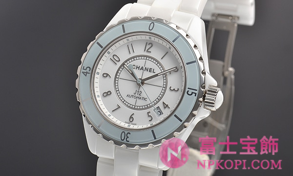 シャネルJ12時計コピーメンズ 自動巻き ソフトミント 38MM 世界限定1200本 H4465
