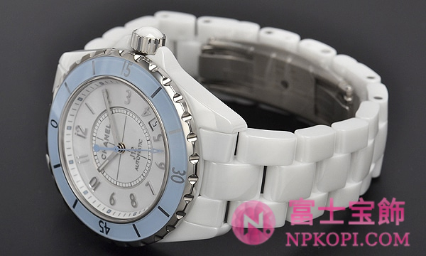 シャネルJ12時計コピーメンズ 自動巻き ソフトブルー 38MM 世界限定1200本 H4341