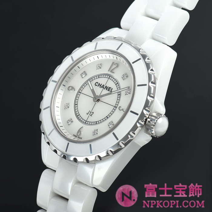 シャネルJ12時計コピーメンズ クォーツ 38MM H3214