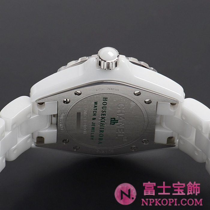 シャネルJ12時計コピーメンズ クォーツ ブルーライト 33MM 世界限定2000本 H3826