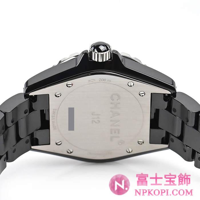 シャネルJ12時計コピーメンズ 自動巻き インテンスブラック 38MM ワンショットモデル H3829