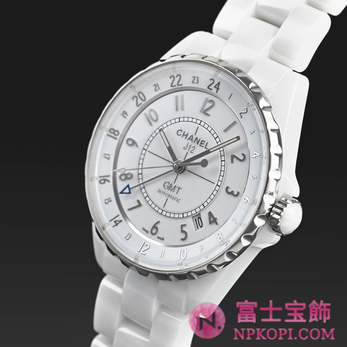 シャネルJ12時計コピーメンズ 自動巻き GMT 38MM H3103
