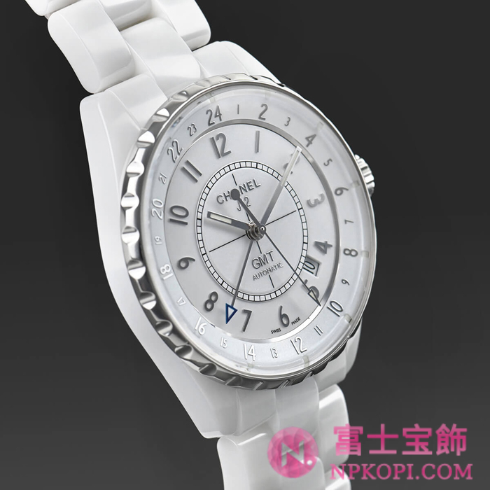 シャネルJ12時計コピーメンズ 自動巻き GMT 38MM H3103