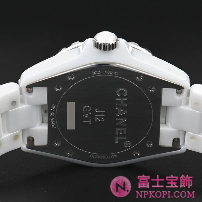 シャネルJ12時計コピーメンズ 自動巻き GMT 38MM H3103