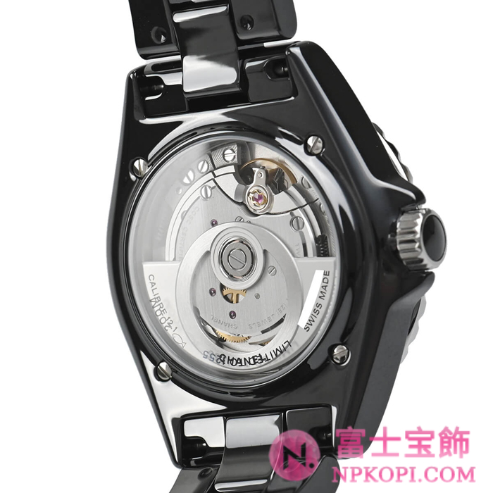 シャネルJ12時計コピーメンズ 自動巻き エレクトロ 38MM 世界限定1255本 H7122