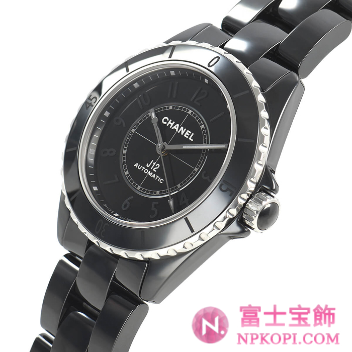 シャネルJ12時計コピーメンズ 自動巻き ファントム キャリバー12.1 38MM 世界限定1200本 H6185