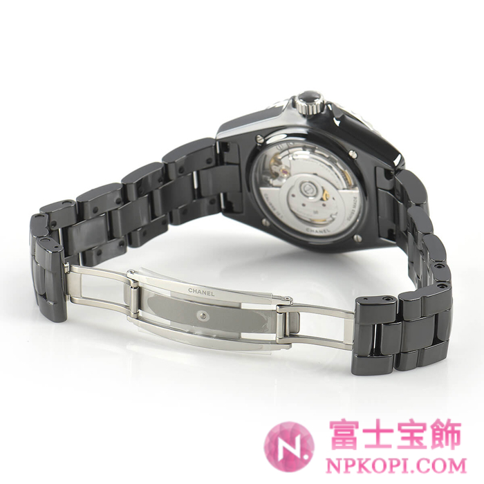 シャネルJ12時計コピーメンズ 自動巻き ファントム キャリバー12.1 38MM 世界限定1200本 H6185